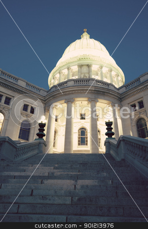 State Capitol Building in Madison, Wisconsin State Capitol Building in Madison, Wisconsin stock photo, State Capitol Building in Madison, Wisconsin, USA by Henryk Sadura