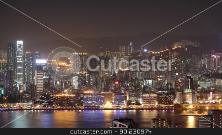 To use this stock image in your creative project, please select the size you need over to the right and click the "Add to Cart" button.
Your downloaded image will come with the Cutcaster watermark removed so don’t worry about the watermark you see on this page. Hong Kong at night stock photo, Hong Kong at night by Keng po Leung