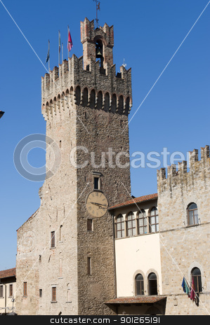 To use this stock image in your creative project, please select the size you need over to the right and click the "Add to Cart" button.
Your downloaded image will come with the Cutcaster watermark removed so don’t worry about the watermark you see on this page. Medieval buildings in Arezzo (Tuscany, Italy) stock photo, Medieval buildings in Arezzo (Tuscany, Italy) by clodio