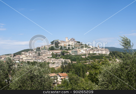 Amelia (Terni, Umbria, Italy) - The old town and landscape Amelia (Terni, Umbria, Italy) - The old town and landscape stock photo, Amelia (Terni, Umbria, Italy) - The old town by clodio