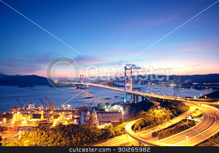 To use this stock image in your creative project, please select the size you need over to the right and click the "Add to Cart" button.
Your downloaded image will come with the Cutcaster watermark removed so don’t worry about the watermark you see on this page. highway bridge at night stock photo, highway bridge at night in hong kong by Keng po Leung