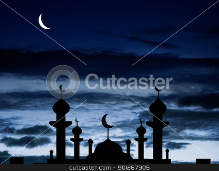 To use this stock image in your creative project, please select the size you need over to the right and click the "Add to Cart" button.
Your downloaded image will come with the Cutcaster watermark removed so don’t worry about the watermark you see on this page. Half moon and a mosque stock photo, Half moon and a mosque by Lasse Kristensen@gmail.com