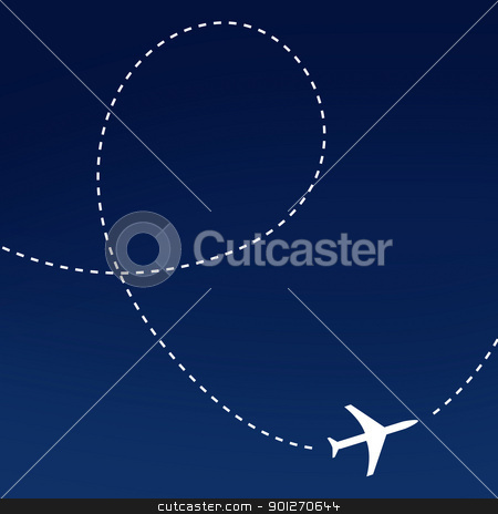 To use this stock image in your creative project, please select the size you need over to the right and click the "Add to Cart" button.
Your downloaded image will come with the Cutcaster watermark removed so don’t worry about the watermark you see on this page. Airplane route stock photo, Airplane route by Lasse Kristensen@gmail.com