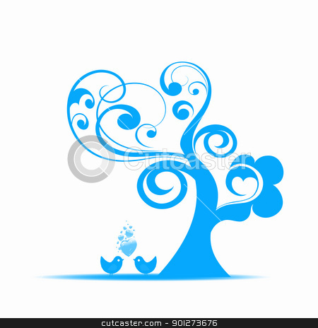 To use this stock image in your creative project, please select the size you need over to the right and click the "Add to Cart" button.
Your downloaded image will come with the Cutcaster watermark removed so don’t worry about the watermark you see on this page. Art tree stock vector clipart, Beautiful art tree and birds isolated on white background by Ingvar Bjork