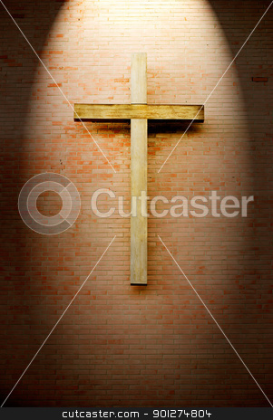 To use this stock image in your creative project, please select the size you need over to the right and click the "Add to Cart" button.
Your downloaded image will come with the Cutcaster watermark removed so don’t worry about the watermark you see on this page. Wooden crucifix on the brick wall stock photo, Wooden crucifix on the brick wall lighting by spotlight by Lawren
