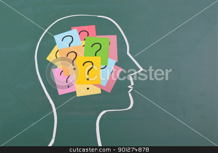 To use this stock image in your creative project, please select the size you need over to the right and click the "Add to Cart" button.
Your downloaded image will come with the Cutcaster watermark removed so don’t worry about the watermark you see on this page. Human brain and colorful question mark stock photo, Human brain and colorful question mark draw on blackboard by Lawren