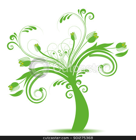To use this stock image in your creative project, please select the size you need over to the right and click the "Add to Cart" button.
Your downloaded image will come with the Cutcaster watermark removed so don’t worry about the watermark you see on this page. Art tree stock vector clipart, Beautiful art tree isolated on white background by Ingvar Bjork