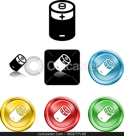 To use this stock image in your creative project, please select the size you need over to the right and click the "Add to Cart" button.
Your downloaded image will come with the Cutcaster watermark removed so don’t worry about the watermark you see on this page. battery icon symbol stock vector clipart, Several versions of an icon symbol of a stylised battery
by Christos Georghiou