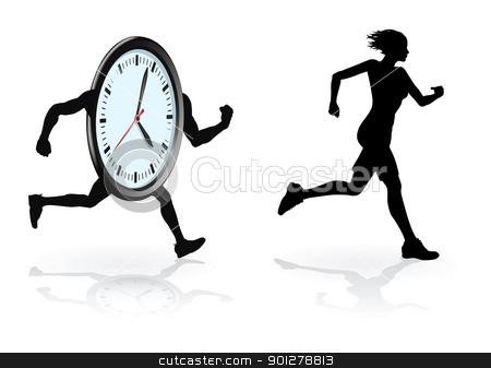Beat the clock runner Beat the clock runner stock vector clipart, Running against the clock conceptual design. Woman trying to beat her best time or concept for being under time pressure.
by Christos Georghiou