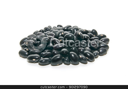 Jewish ecological Jewish ecological stock photo, newly harvested beans on white background by luiscar