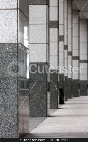 To use this stock image in your creative project, please select the size you need over to the right and click the "Add to Cart" button.
Your downloaded image will come with the Cutcaster watermark removed so don’t worry about the watermark you see on this page. Stone Walkway stock photo, An architectural detail - a stone walk way in an office building by Tyler Olson