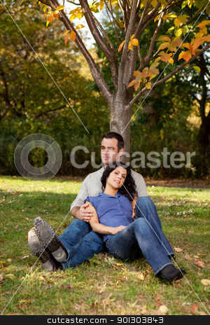 To use this stock image in your creative project, please select the size you need over to the right and click the "Add to Cart" button.
Your downloaded image will come with the Cutcaster watermark removed so don’t worry about the watermark you see on this page. Couple Relax Park stock photo, A couple relaxing, enjoying nature in a park by Tyler Olson