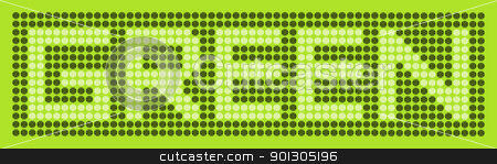 Green World Green World stock photo, Green: writing on screen of small worlds by Cienpies Design
