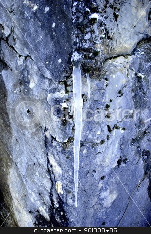 Icicles icicles stock photo, icicles cold winter in the Alps by freeteo