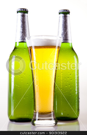 Beer Beer stock photo, Beer collection, glass in studio. by Sebastian Duda