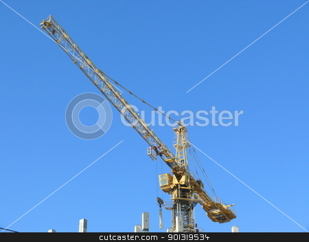 To use this stock image in your creative project, please select the size you need over to the right and click the "Add to Cart" button.
Your downloaded image will come with the Cutcaster watermark removed so don’t worry about the watermark you see on this page. Tower crane in the city stock photo, Tower crane in the city by Stoyanov