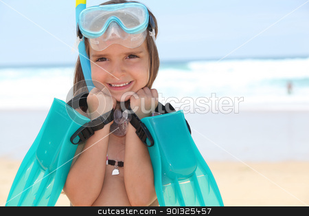To use this stock image in your creative project, please select the size you need over to the right and click the "Add to Cart" button.
Your downloaded image will come with the Cutcaster watermark removed so don’t worry about the watermark you see on this page. little girl with flippers, mask and snorkel stock photo, little girl with flippers, mask and snorkel by photography33