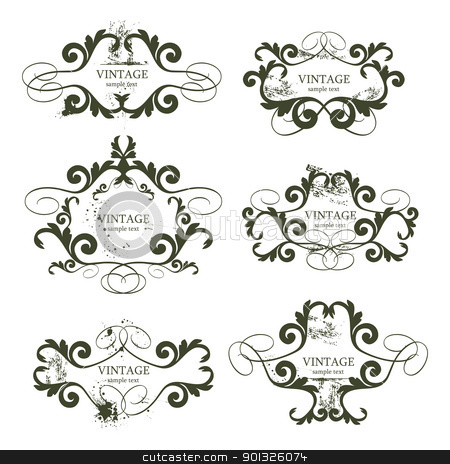 To use this stock image in your creative project, please select the size you need over to the right and click the "Add to Cart" button.
Your downloaded image will come with the Cutcaster watermark removed so don’t worry about the watermark you see on this page. vintage frames stock photo, curly grunge vintage frames - vector illustration by Ilyes Laszlo