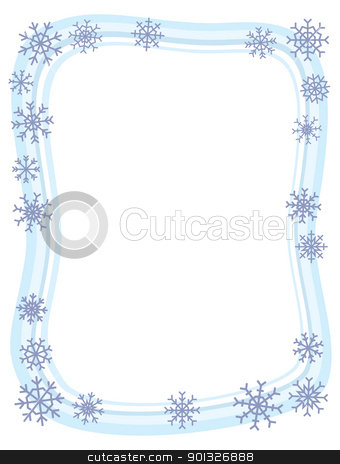 snow border clip art winter page borders free download