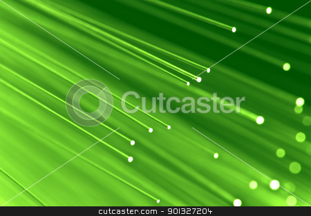 To use this stock image in your creative project, please select the size you need over to the right and click the "Add to Cart" button.
Your downloaded image will come with the Cutcaster watermark removed so don’t worry about the watermark you see on this page. Fiber optical concept stock photo, Close up on the ends of a selection of illuminated light green fiber optic light strands with green background. by Samantha Craddock