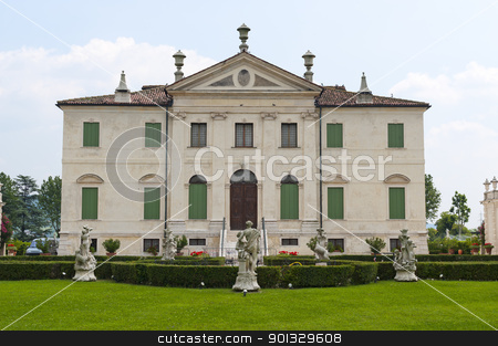 Montecchio Maggiore (Vicenza, Veneto, Italy) - Villa Cordellina Montecchio Maggiore (Vicenza, Veneto, Italy) - Villa Cordellina stock photo, Montecchio Maggiore (Vicenza, Veneto, Italy) - Villa Cordellina Lombardi, built in 18th century by clodio