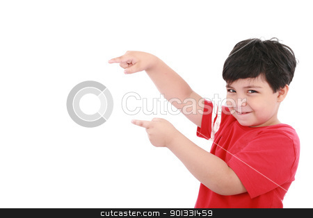 To use this stock image in your creative project, please select the size you need over to the right and click the "Add to Cart" button.
Your downloaded image will come with the Cutcaster watermark removed so don’t worry about the watermark you see on this page. A little boy points at something, boy presents something stock photo, A little boy points at something, boy presents something by dacasdo