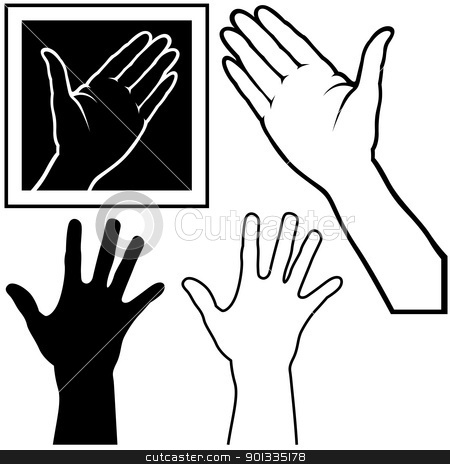 To use this stock image in your creative project, please select the size you need over to the right and click the "Add to Cart" button.
Your downloaded image will come with the Cutcaster watermark removed so don’t worry about the watermark you see on this page. Hand stock photo, Hand - black and white illustration by derocz