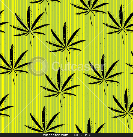 Weeds Weeds stock vector clipart, Weeds, seamless background of, grunge art graphic by Richard Laschon