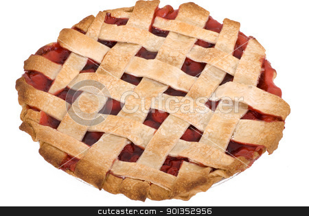 To use this stock image in your creative project, please select the size you need over to the right and click the "Add to Cart" button.
Your downloaded image will come with the Cutcaster watermark removed so don’t worry about the watermark you see on this page. Cherry Pie Whole stock photo, A freshly baked, homemade cherry pie by saje