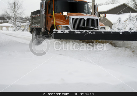 To use this stock image in your creative project, please select the size you need over to the right and click the "Add to Cart" button.
Your downloaded image will come with the Cutcaster watermark removed so don’t worry about the watermark you see on this page. Snow Plow Up Close stock photo, Up close image of a snow plow moving snow during a blizzard by saje