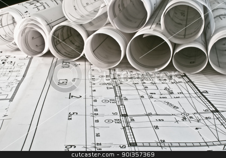 To use this stock image in your creative project, please select the size you need over to the right and click the "Add to Cart" button.
Your downloaded image will come with the Cutcaster watermark removed so don’t worry about the watermark you see on this page. blueprints stock photo, by vician