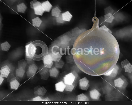 To use this stock image in your creative project, please select the size you need over to the right and click the "Add to Cart" button.
Your downloaded image will come with the Cutcaster watermark removed so don’t worry about the watermark you see on this page. iridescent Christmas bauble stock photo, multicolored translucent Christmas bauble in blurry back by prill