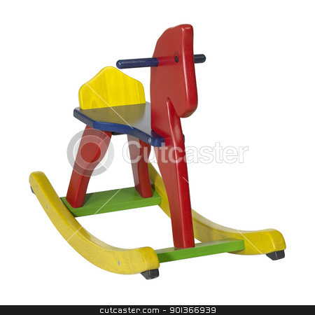 To use this stock image in your creative project, please select the size you need over to the right and click the "Add to Cart" button.
Your downloaded image will come with the Cutcaster watermark removed so don’t worry about the watermark you see on this page. rocking horse sideways stock photo, studio photography of a colorful wooden rocking horse in white back by prill