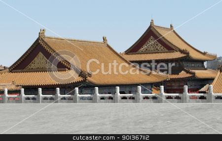 Forbidden City in China Forbidden City in China stock photo, buildings at the Forbidden City in Beijing (China) by prill
