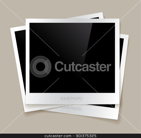 Empty photos vector illustration Empty photos vector illustration stock vector clipart, Empty photos vector illustration with a nice shadow by orson