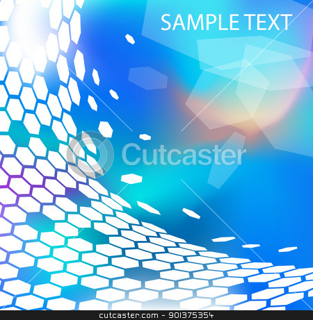 To use this stock image in your creative project, please select the size you need over to the right and click the "Add to Cart" button.
Your downloaded image will come with the Cutcaster watermark removed so don’t worry about the watermark you see on this page. Trendy modern technical background stock vector clipart, Trendy modern technical background with hexagons by orson
