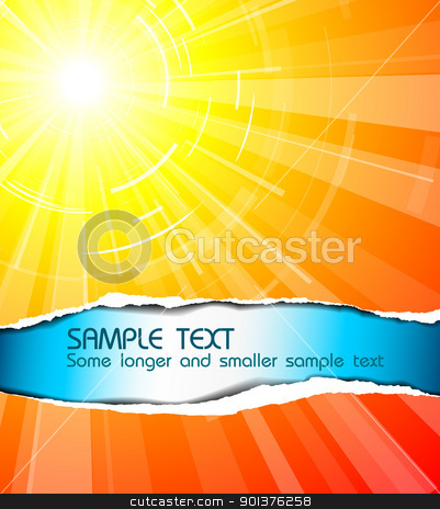 To use this stock image in your creative project, please select the size you need over to the right and click the "Add to Cart" button.
Your downloaded image will come with the Cutcaster watermark removed so don’t worry about the watermark you see on this page. The hot summer sun stock vector clipart, The hot summer sun with cool text by orson