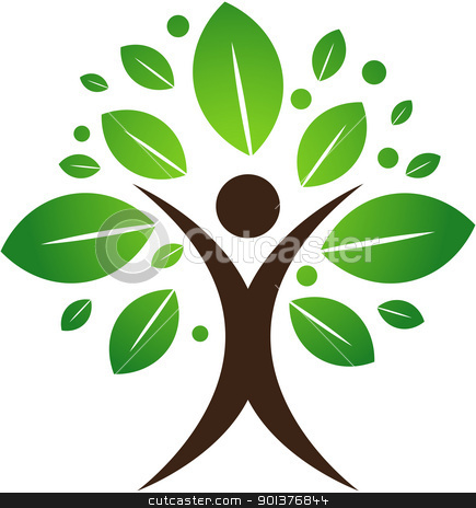To use this stock image in your creative project, please select the size you need over to the right and click the "Add to Cart" button.
Your downloaded image will come with the Cutcaster watermark removed so don’t worry about the watermark you see on this page. Human tree stock vector clipart, Human figure with leaves showing the connection between humans and nature by HypnoCreative