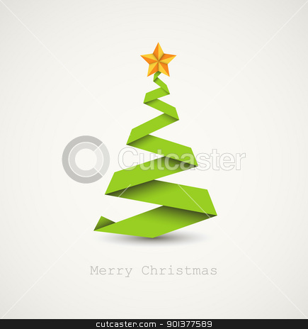 To use this stock image in your creative project, please select the size you need over to the right and click the "Add to Cart" button.
Your downloaded image will come with the Cutcaster watermark removed so don’t worry about the watermark you see on this page. Simple vector christmas tree made from paper stripe stock vector clipart, Simple vector christmas tree made from paper stripe - original new year card by orson