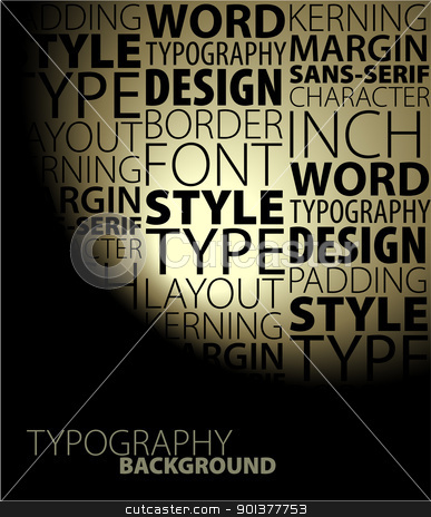 To use this stock image in your creative project, please select the size you need over to the right and click the "Add to Cart" button.
Your downloaded image will come with the Cutcaster watermark removed so don’t worry about the watermark you see on this page. Abstract design and typography background stock vector clipart, Dark Abstract design and typography background by orson