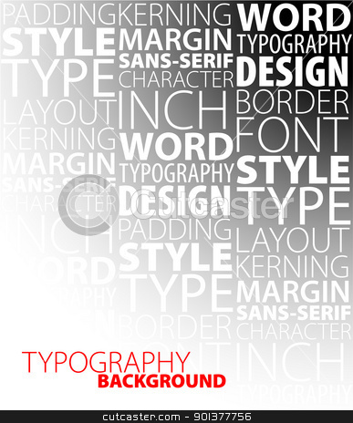 To use this stock image in your creative project, please select the size you need over to the right and click the "Add to Cart" button.
Your downloaded image will come with the Cutcaster watermark removed so don’t worry about the watermark you see on this page. design and typography background stock vector clipart, Abstract design and typography background by orson