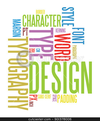 To use this stock image in your creative project, please select the size you need over to the right and click the "Add to Cart" button.
Your downloaded image will come with the Cutcaster watermark removed so don’t worry about the watermark you see on this page. typography background stock vector clipart, Colorful design and typography background by orson