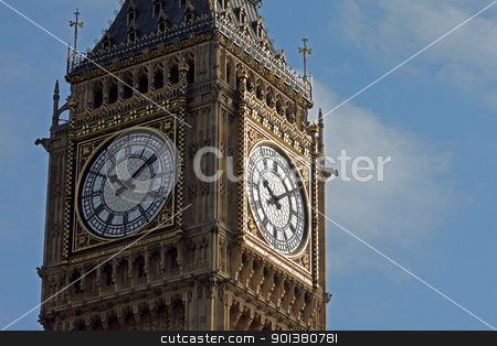To use this stock image in your creative project, please select the size you need over to the right and click the "Add to Cart" button.
Your downloaded image will come with the Cutcaster watermark removed so don’t worry about the watermark you see on this page. Ten past ten on Big Ben stock photo, Ten past ten on Big Ben taken in close-up by Denis Brien