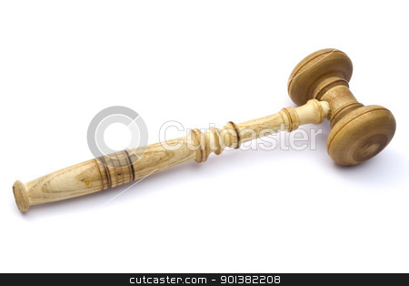 To use this stock image in your creative project, please select the size you need over to the right and click the "Add to Cart" button.
Your downloaded image will come with the Cutcaster watermark removed so don’t worry about the watermark you see on this page. Wooden gavel stock photo, A wooded gavel isolated on white background
by Ingvar Bjork