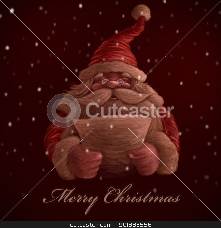 Santa Claus reads a kid's letter Santa Claus reads a kid's letter stock photo, Santa Claus reads a kid's letter by Giordano Aita