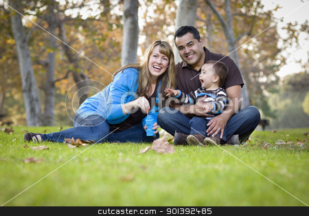To use this stock image in your creative project, please select the size you need over to the right and click the "Add to Cart" button.
Your downloaded image will come with the Cutcaster watermark removed so don’t worry about the watermark you see on this page. Happy Mixed Race Ethnic Family Playing with Bubbles In The Park stock photo, Happy Young Mixed Race Ethnic Family Playing Together with Bubbles In The Park. by Andy Dean