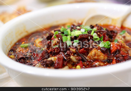 To use this stock image in your creative project, please select the size you need over to the right and click the "Add to Cart" button.
Your downloaded image will come with the Cutcaster watermark removed so don’t worry about the watermark you see on this page. hot fish stock photo, hot fish, chinese food Sichuan Cuisine by Keng po Leung