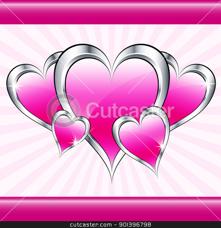 To use this stock image in your creative project, please select the size you need over to the right and click the "Add to Cart" button.
Your downloaded image will come with the Cutcaster watermark removed so don’t worry about the watermark you see on this page. Pink love hearts and starburst stock vector clipart, Pink love hearts symbolizing valentines day, mothers day or wedding anniversary on a starburst background. Copy space for text. by toots77