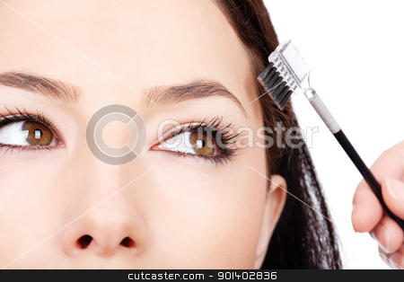 To use this stock image in your creative project, please select the size you need over to the right and click the "Add to Cart" button.
Your downloaded image will come with the Cutcaster watermark removed so don’t worry about the watermark you see on this page. pretty woman applying make up stock photo, pretty woman applying make up, isolated on white background by iMarin