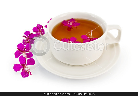 To use this stock image in your creative project, please select the size you need over to the right and click the "Add to Cart" button.
Your downloaded image will come with the Cutcaster watermark removed so don’t worry about the watermark you see on this page. Herbal tea in a white cup with fireweed stock photo, Herbal tea in a white cup with fireweed, fireweed pink flowers on a table isolated on white background by rezkrr